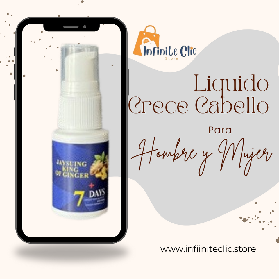 Liquid Crece Cabello para Hombre y Mujer